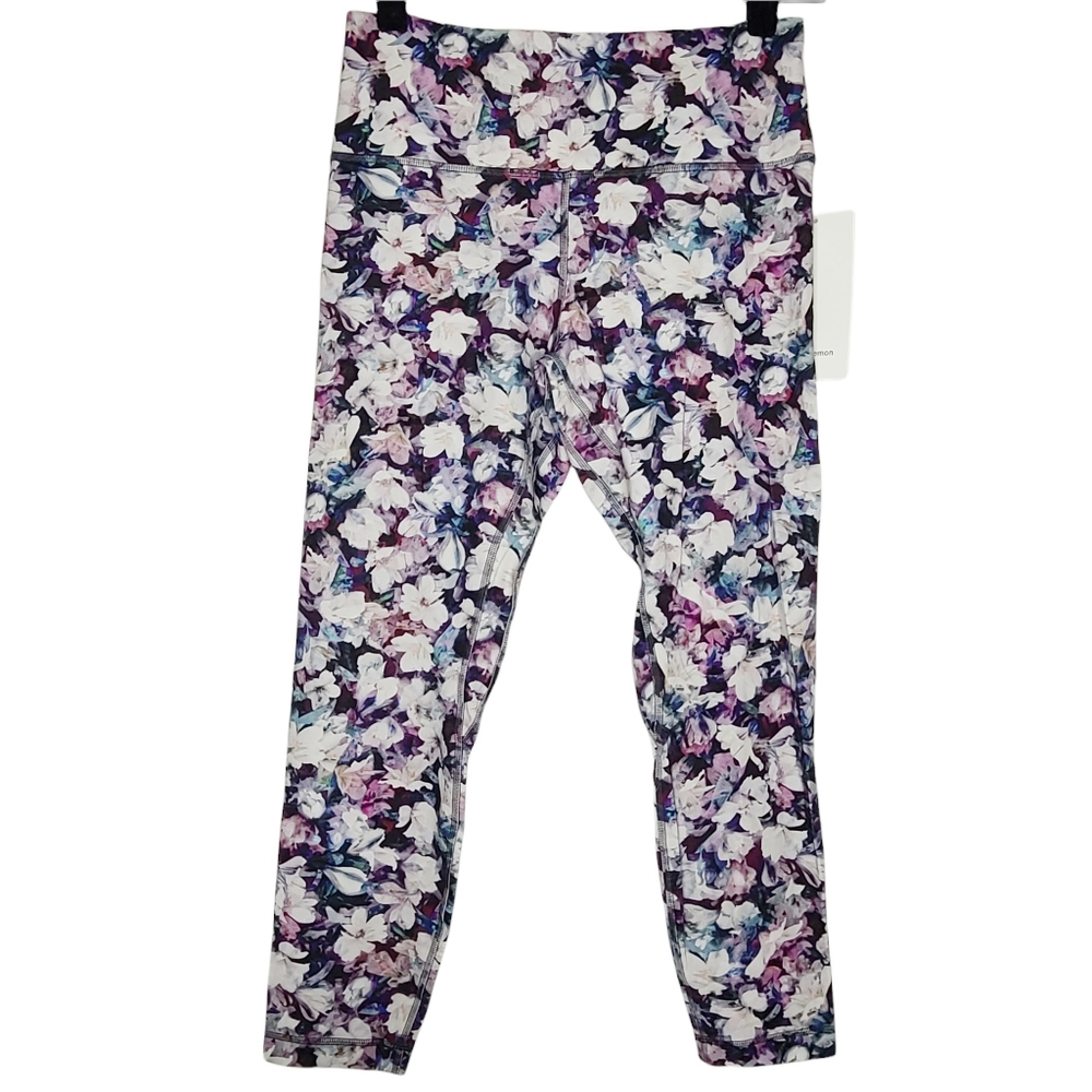 Lululemon Align High Rise Pant 25" Utopia Multi UTOP W5BYXS Size 12 NWT